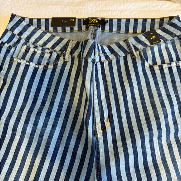 L&B Flare Bellbottom Jeans Plus Size 20 - Picture 2 of 9